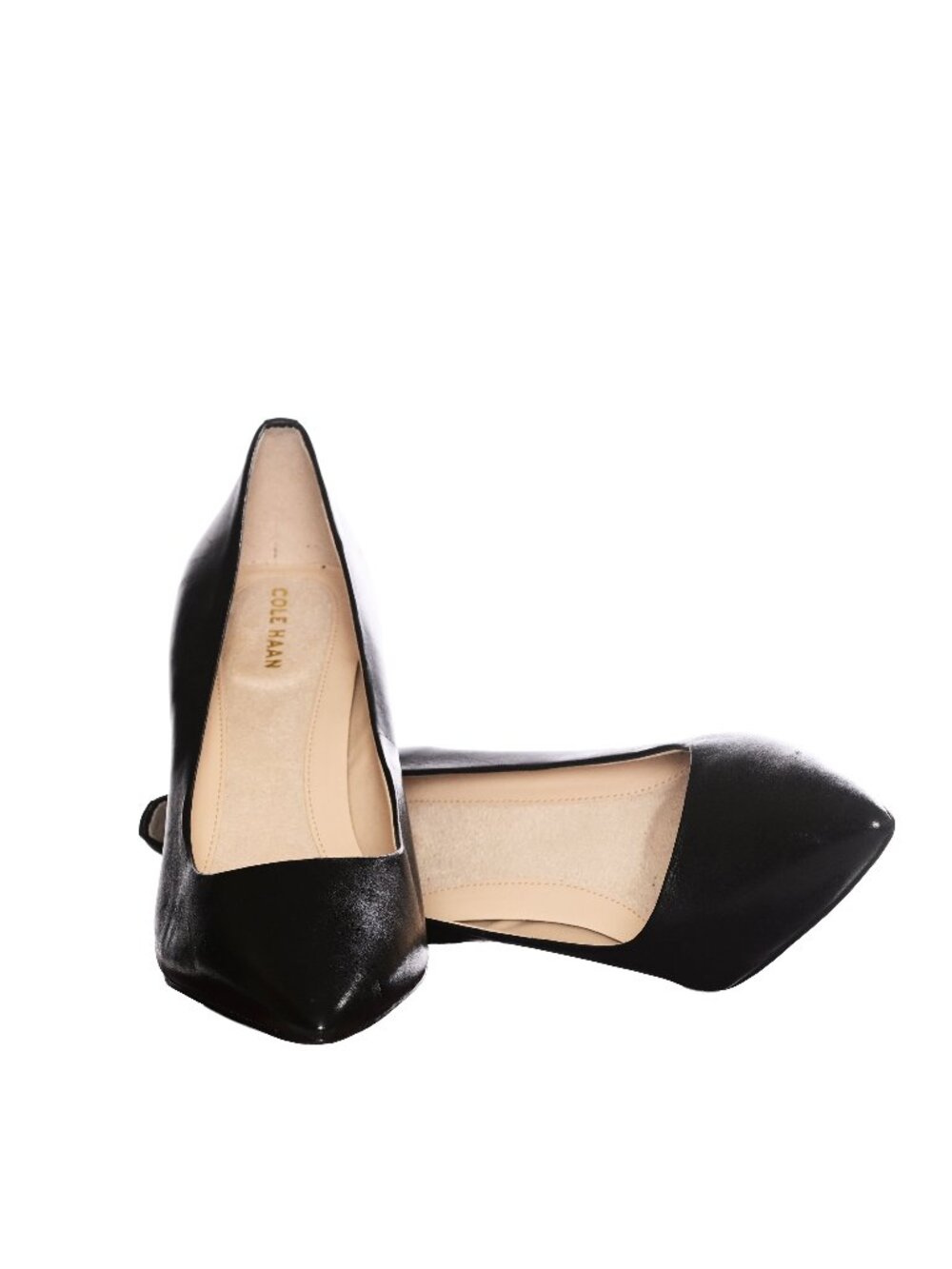 COLE HAAN Black Leather Pointed Toe Stiletto Heels
Women’s Sz 8~ Classic Styling - Picture 11 of 11